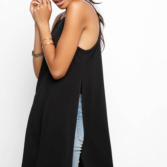 BCBGeneration Tops - NWOT BCBGeneration Slit Sides Tunic Tank Dress